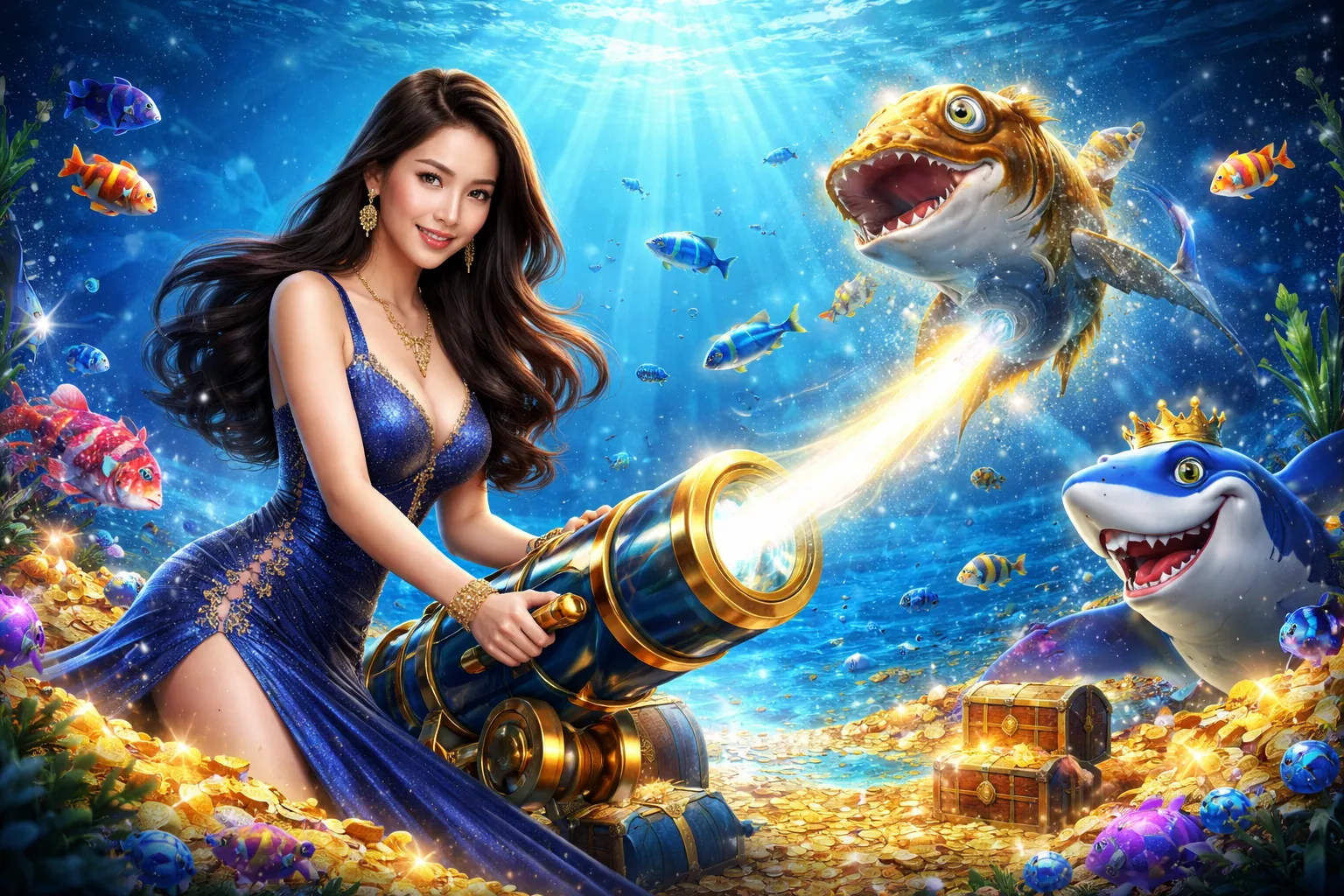 Trò chơi Slot gacam67 bắn cá với jackpot lớn
